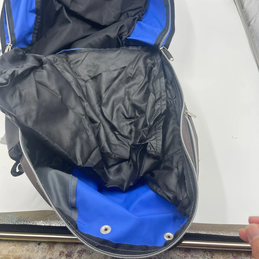 HEAD LiquidMetal Backpack Blue‎ Black Gray Multi-Pocket School Tennis Rocquet